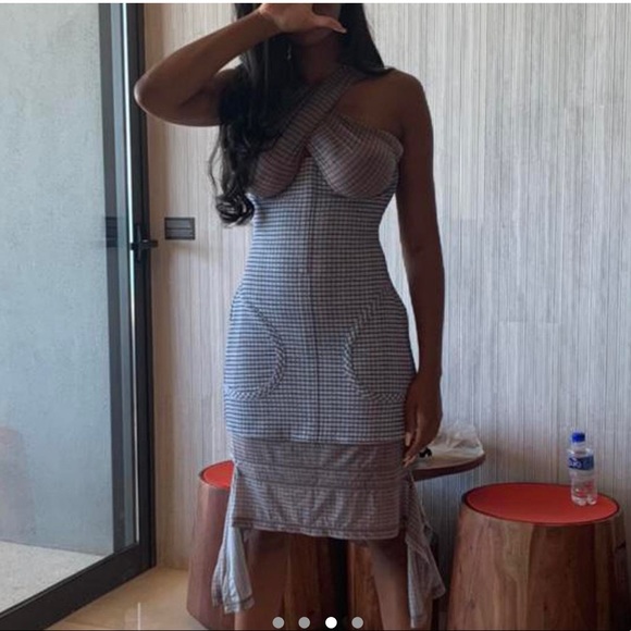 NWT Charlotte Knowles Corset Dress - Picture 2 of 2